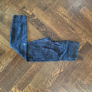 lululemon athletica Blue Camo Leggings
